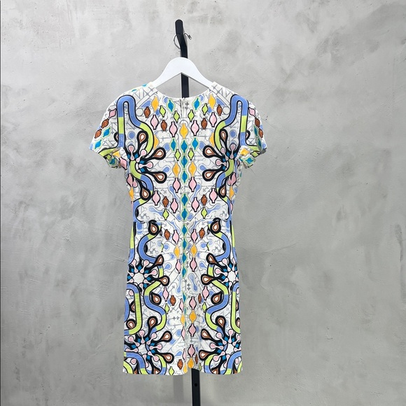 Colorful Geometric Pattern Dress - Picture 2 of 6